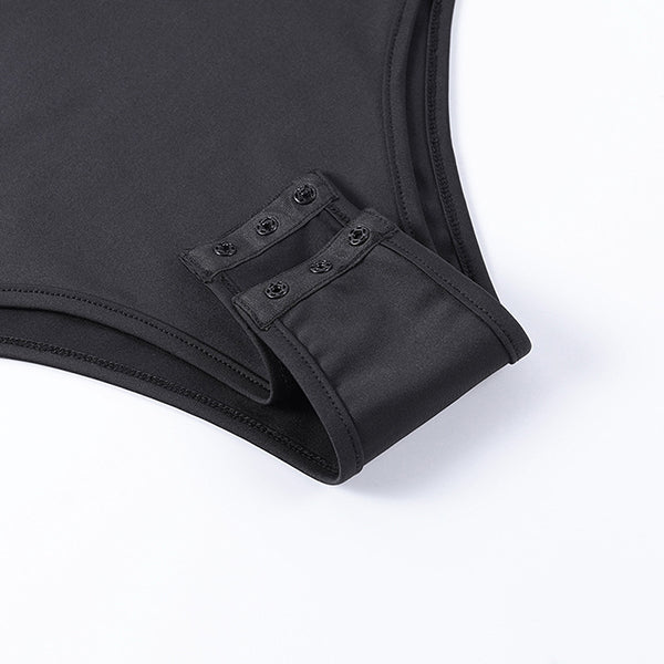 Gothic Pentagram Mesh Bodysuit