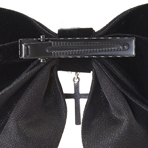 Velvet Bowknot Hair Clip