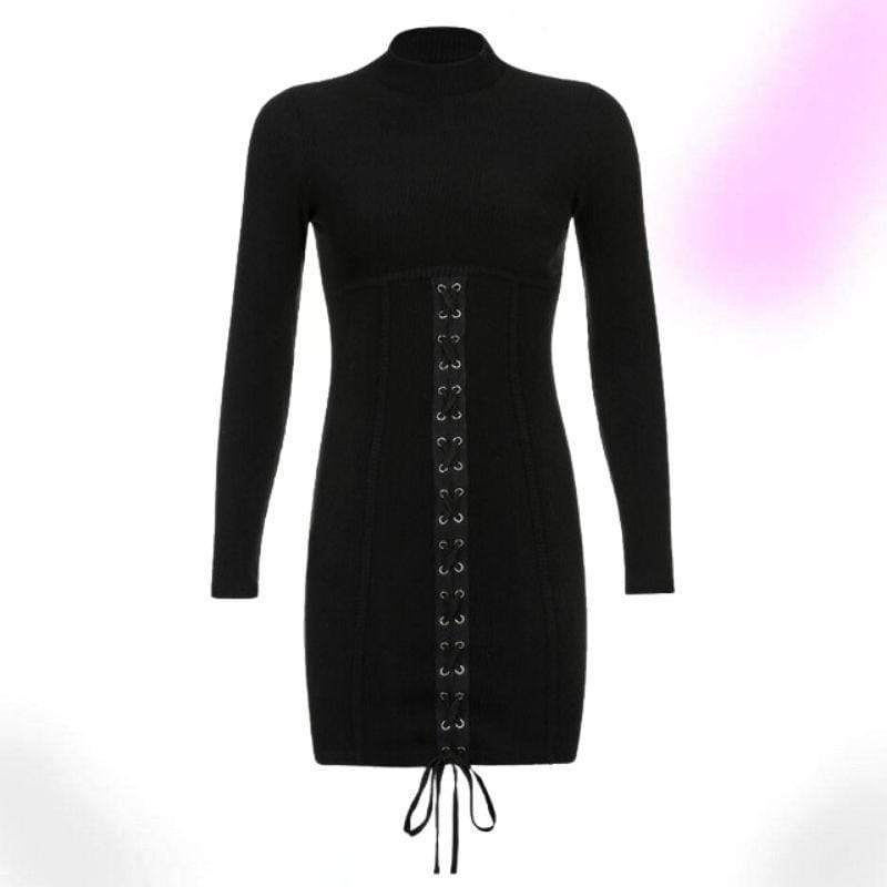 Devlin Black Bodycon Dress