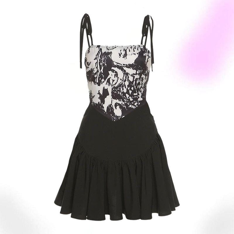 Hellish Gal Goth Mini Dress