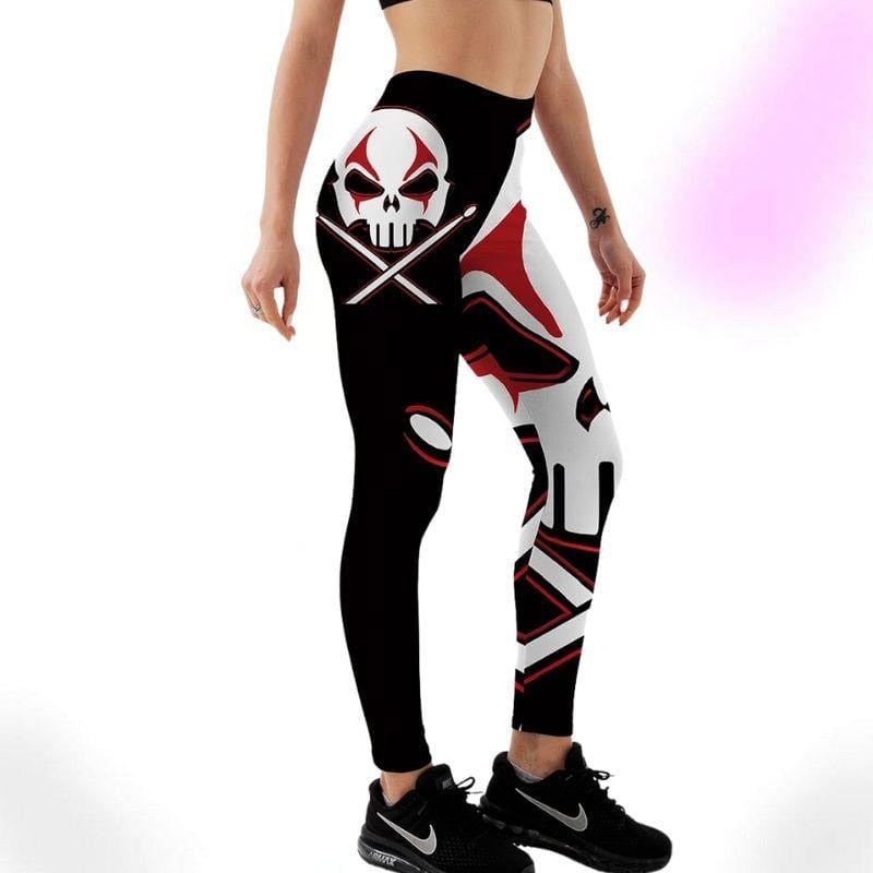 Soul Punisher Printed Leggings