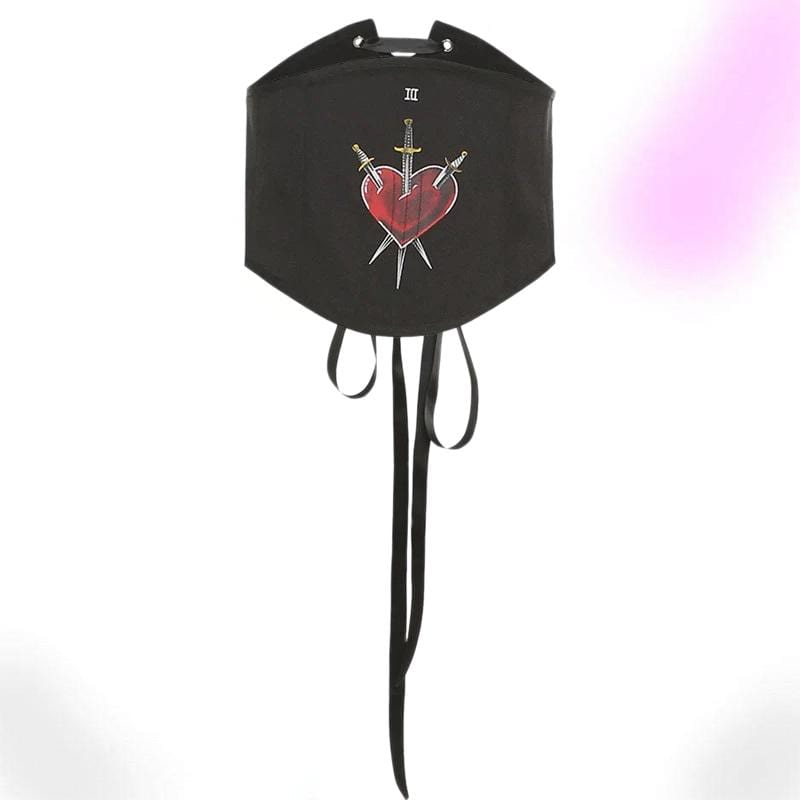 Heartbreak Black Corset Belt