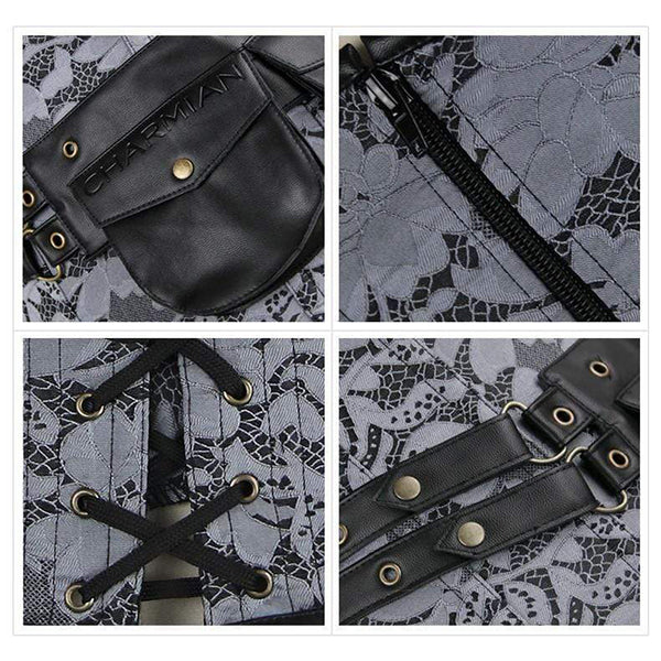 Gothic/SP Tribulations Steel Boned Corset