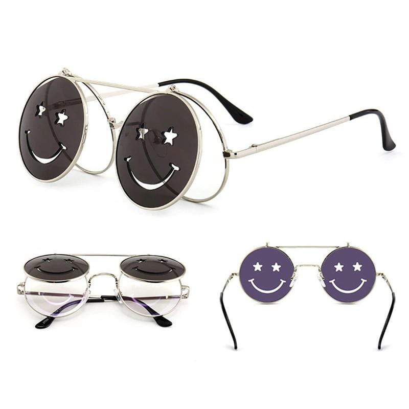 Smiley Steampunk Sunglasses