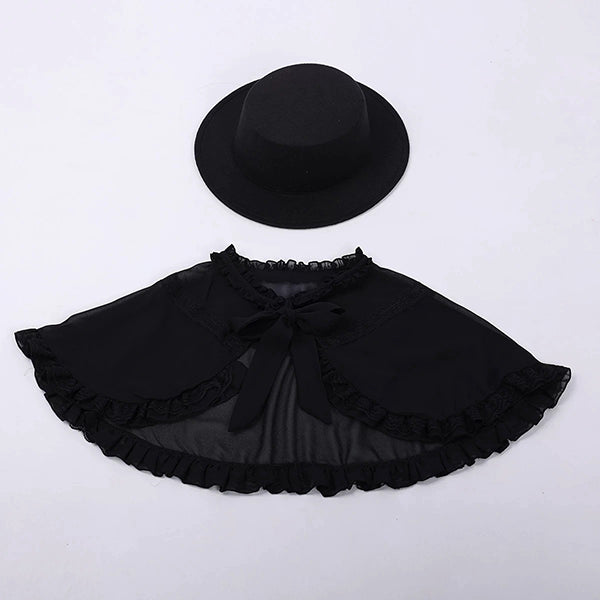 Vintage Black Veil Hat