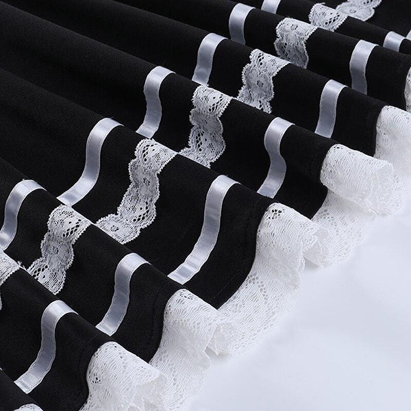 Vintage Bow Lace Dress