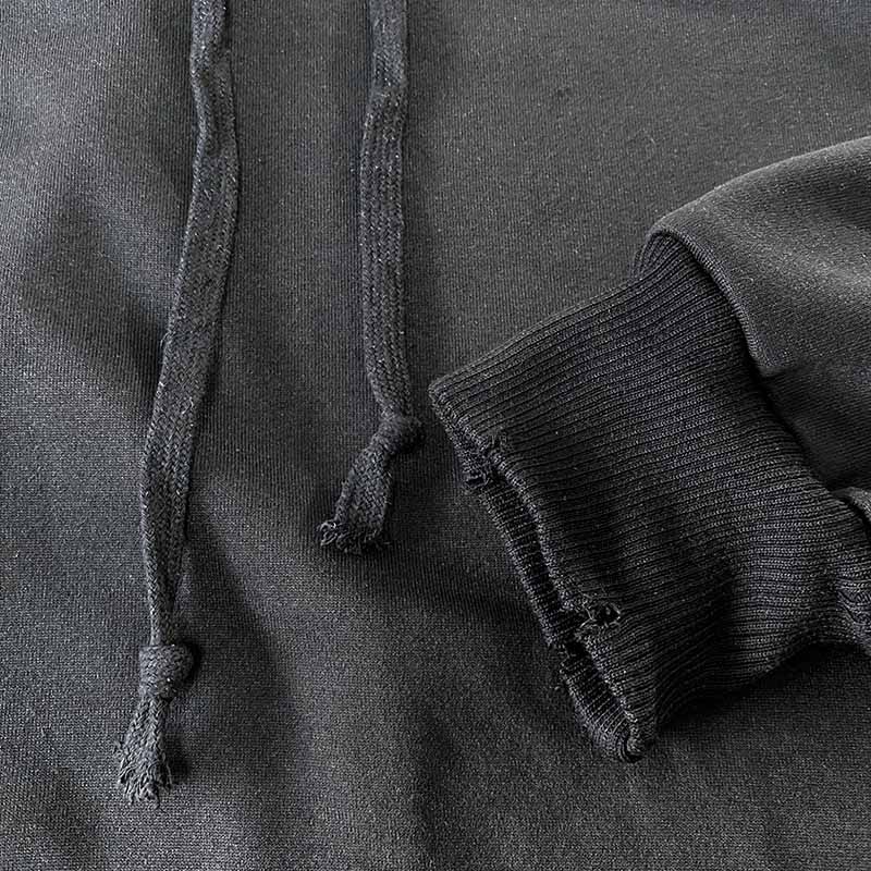 Spikey Gothic Black Hoodie