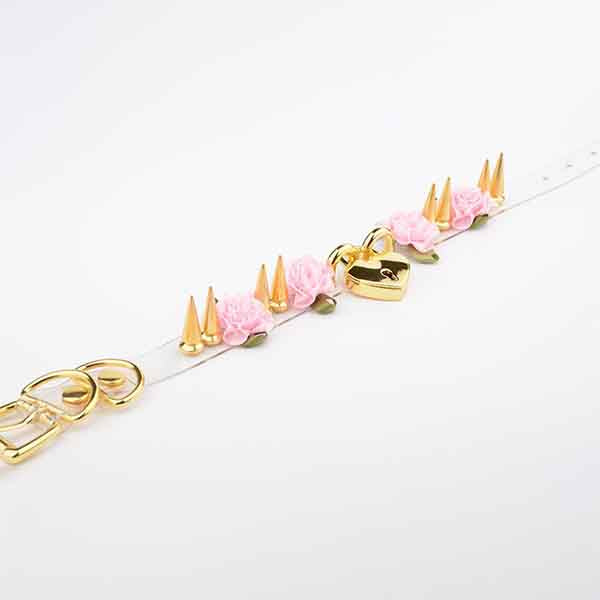Lolita Floral Heart Lock Choker