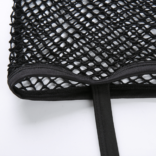 Ardat Lace Up Crop Top