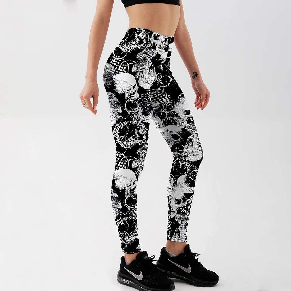 Skull Gang Printed Leggings