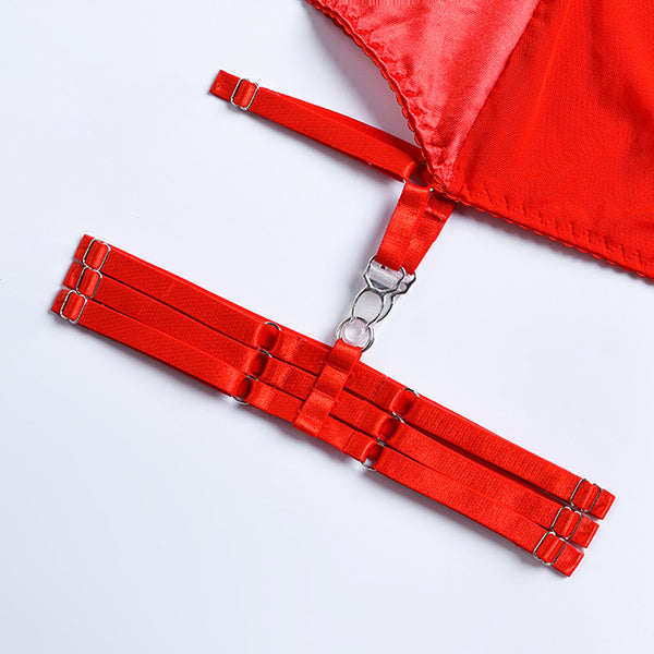 Evie Mesh Lingerie Set