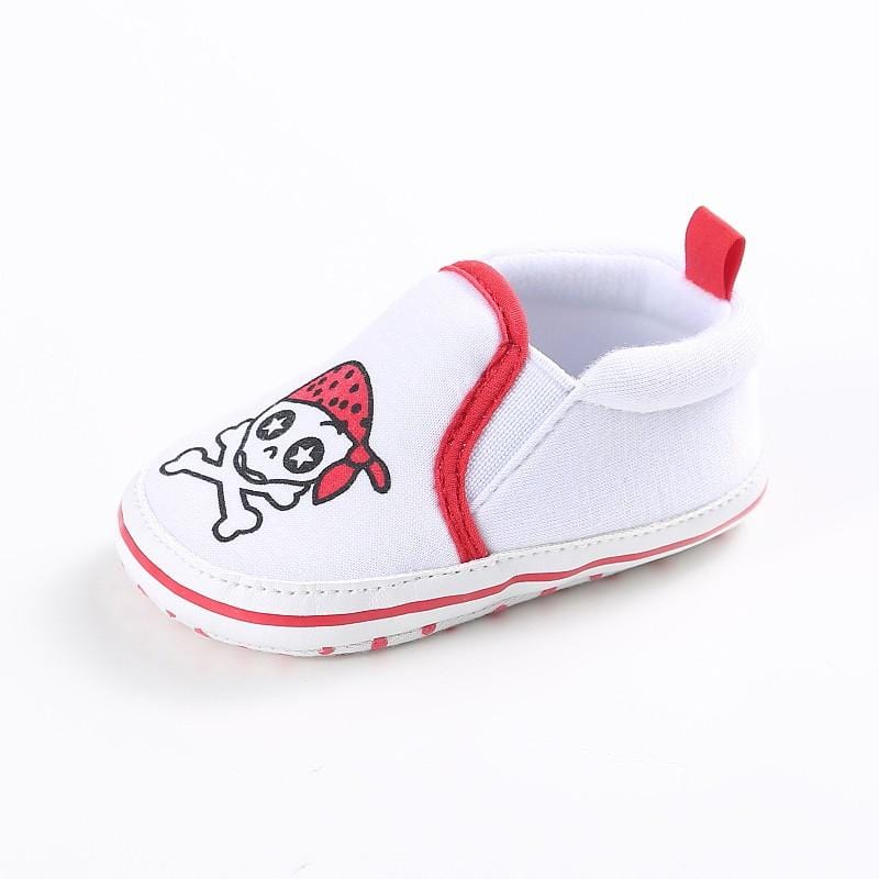 Pirate's Skull Baby Shoes