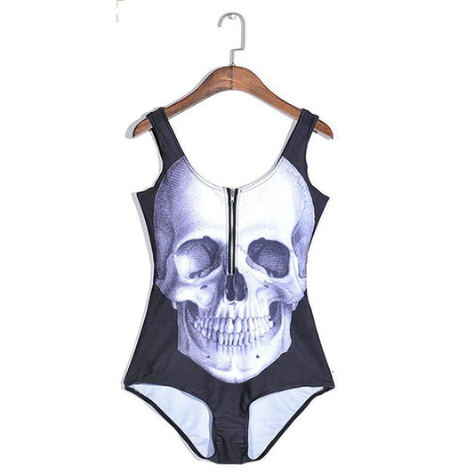 Toxic Skull Swimsuit