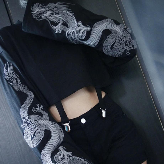 Memento Crop Sweatshirt