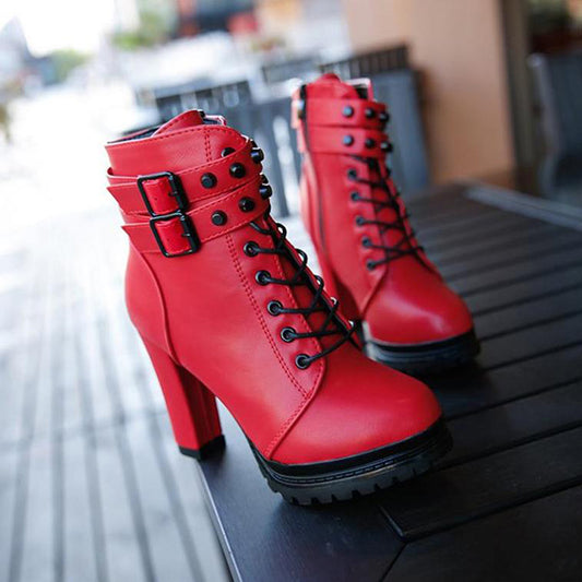 Rivet Rider Gothic Boots