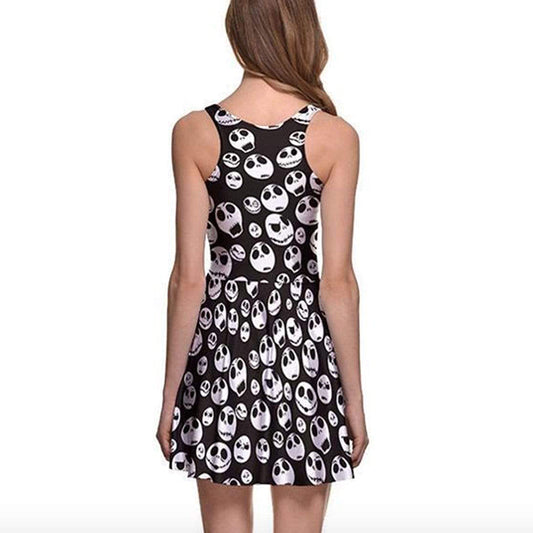 Got The Tea Polka Skull Dress