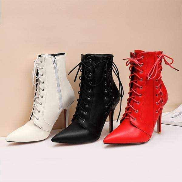 Bewitching Lace-Up Boots