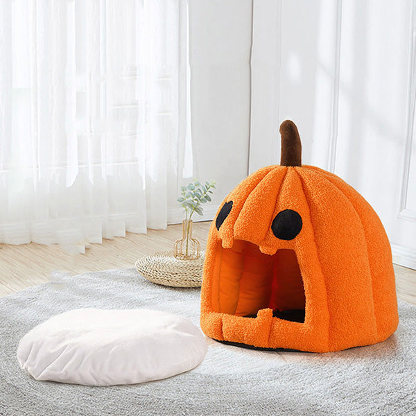 Pumpkin Cat Cave