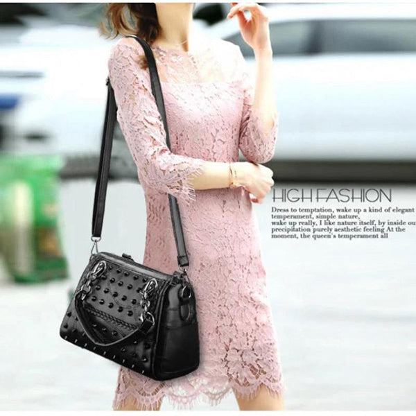 Rivet Shoulder Gothic Bag
