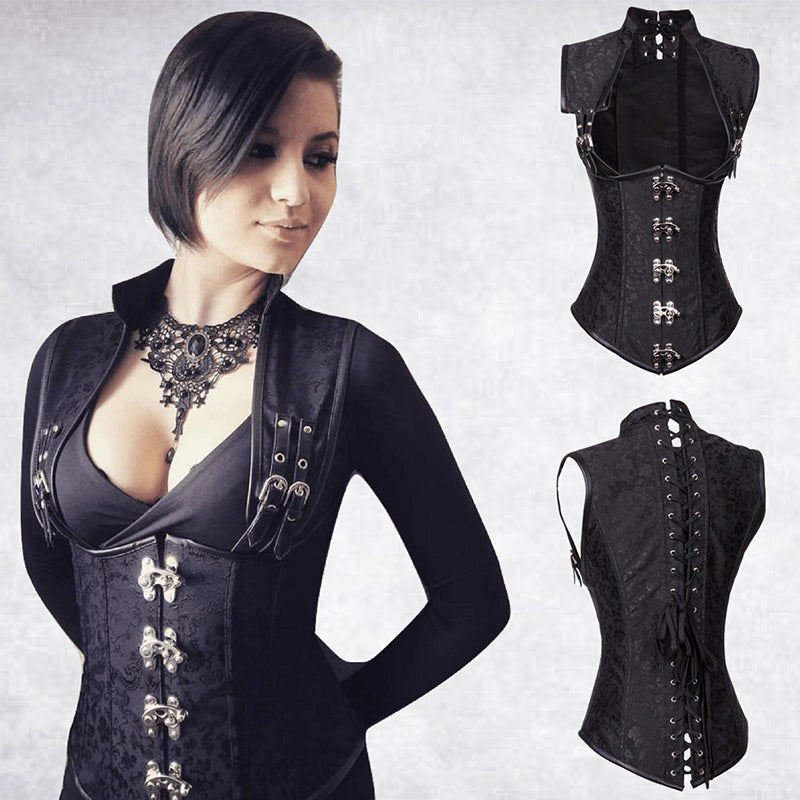 Steel Boned Gothic (Waist Trimmer) Corset