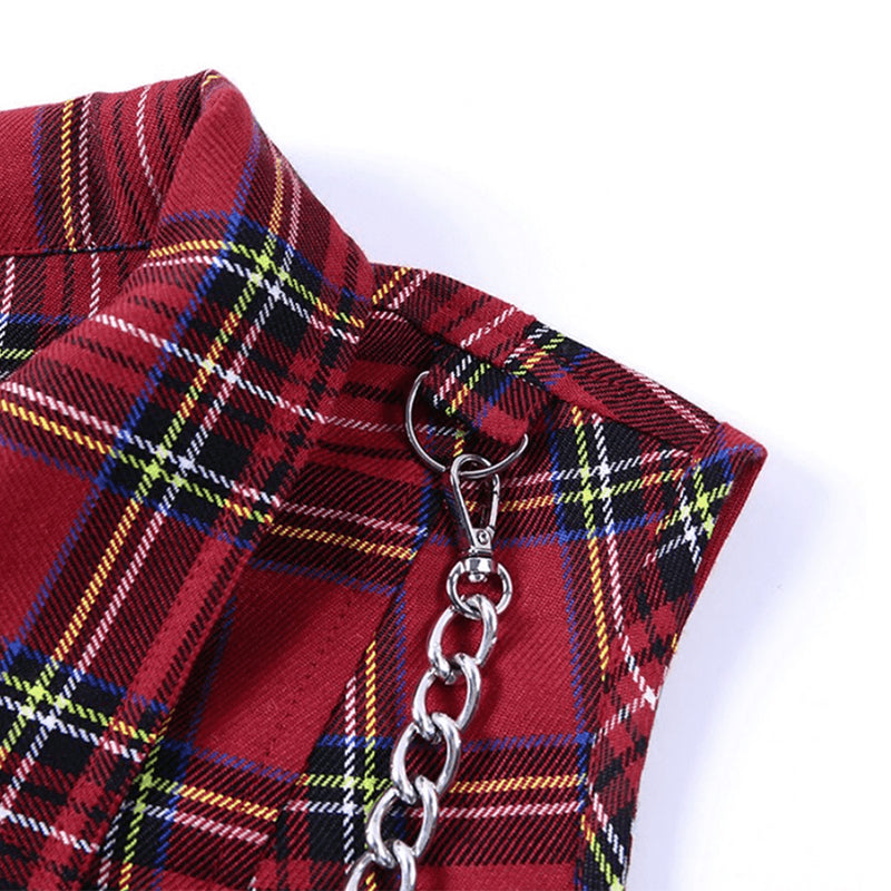 Adreana Vest Zipper Top