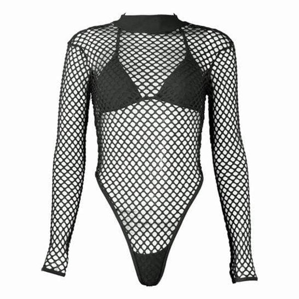 Dominatrix Fishnet Swimwear