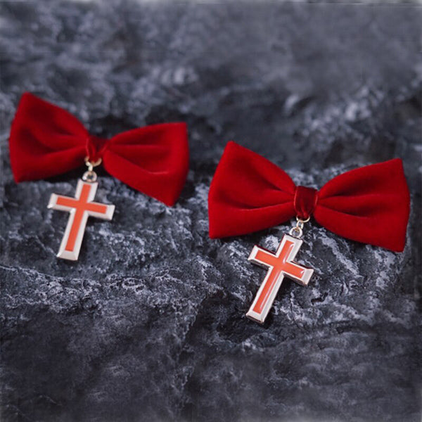 Gothic Bowknot Hair Clip