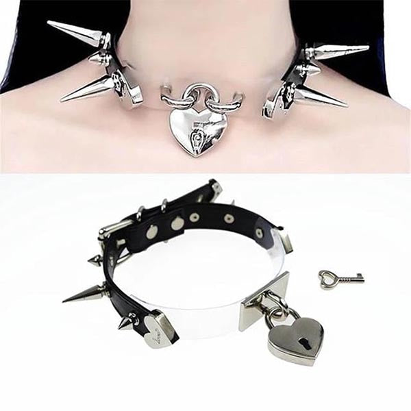 Lolita Heart Lock Choker