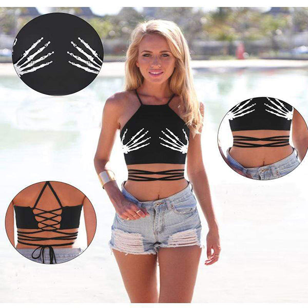 Sexy Skeleton Tank Top