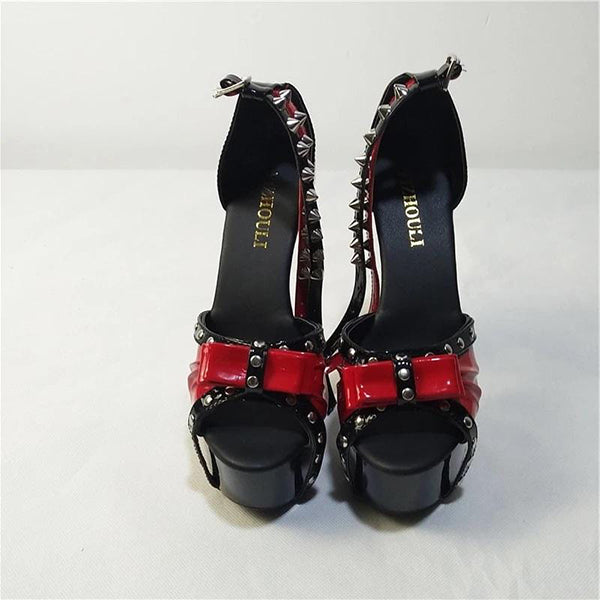 Sexy High Heels Ribbon Sandal