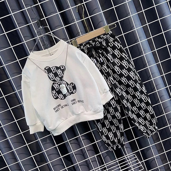 Bratty Bear Goth Kids Outfit