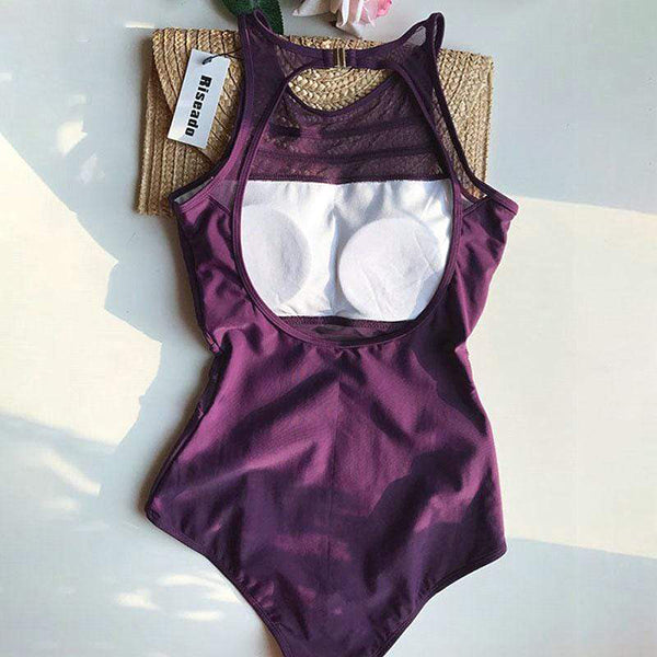 Sun Kissed Backless Swimsuit