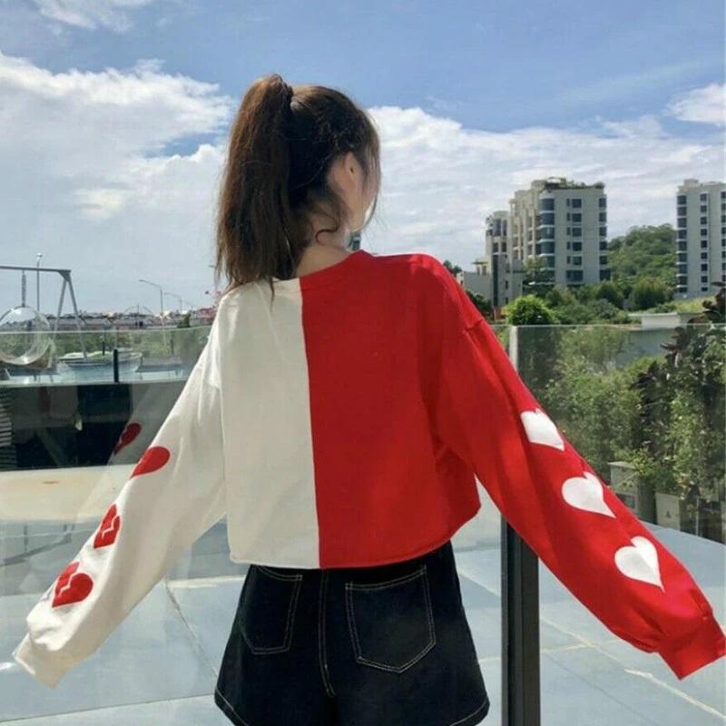 Double Trouble Heart Sweater