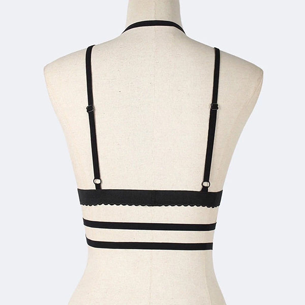 Strap Tease Cage Bra
