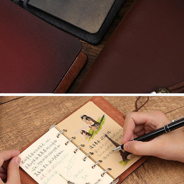 Test of Time Steampunk Leather Notebook