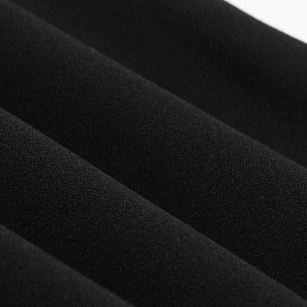 Gothic Flare Sleeve Draped Mini Dress