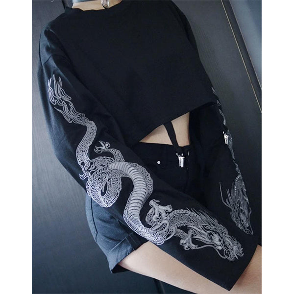 Memento Crop Sweatshirt