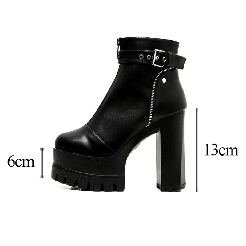 Minerva High Platform Boots