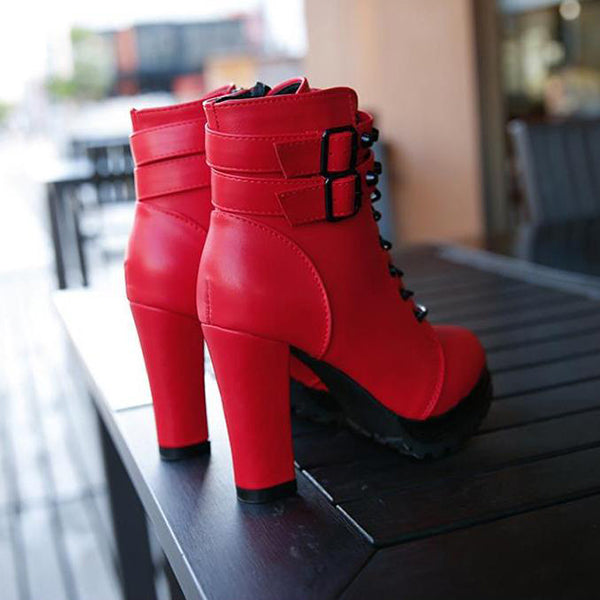 Rivet Rider Gothic Boots