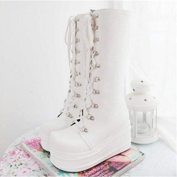 Stack Pack Platform Boots