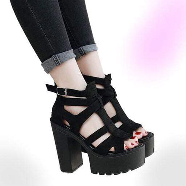Lux Night Velvet Sandal