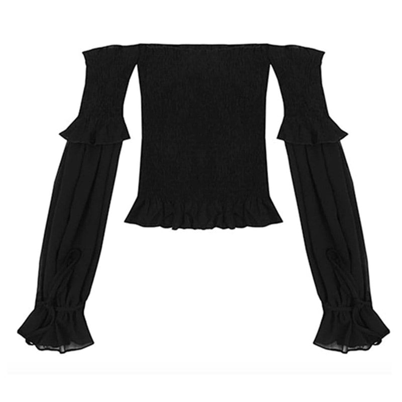 Elvira Off Shoulder Sexy Blouse