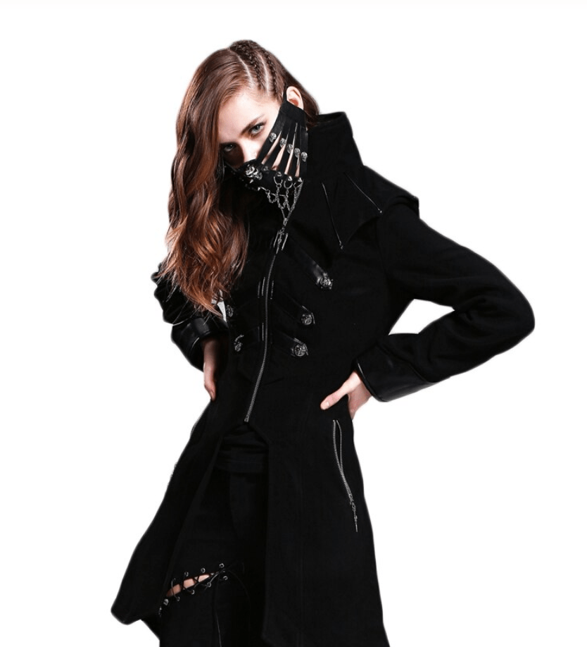 Skull Cage Leather Mask