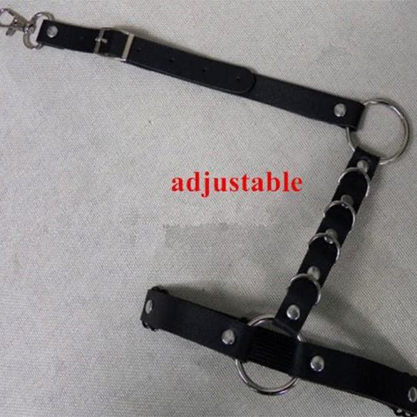 Harajuku Strap Leather Adjustable Leg