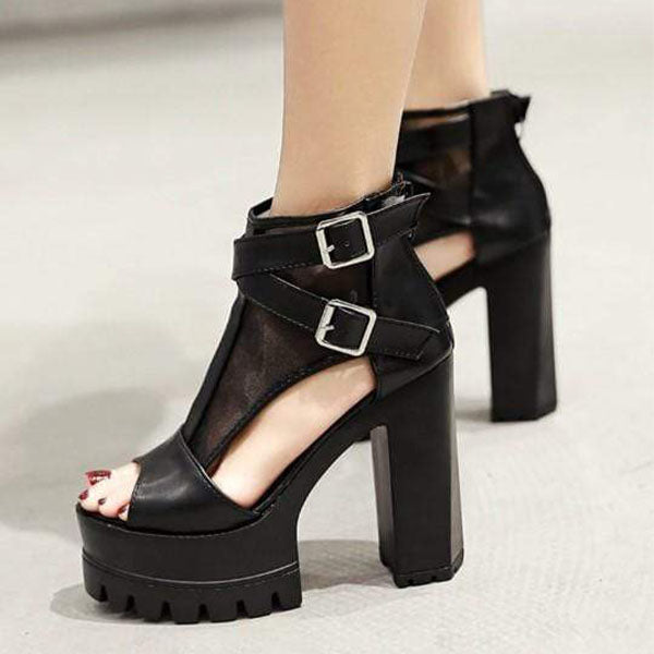 CARLA Gothic Cover Heels Platform Shoes