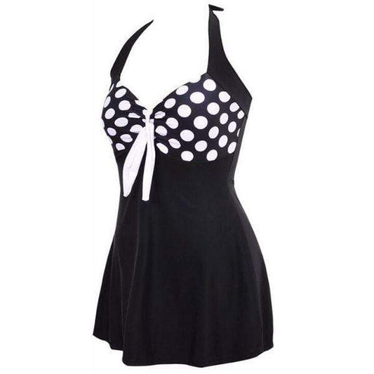 Good Manners Polka Dot Swimsuit