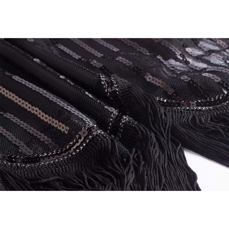 The Vintage Fringe Flapper Dress