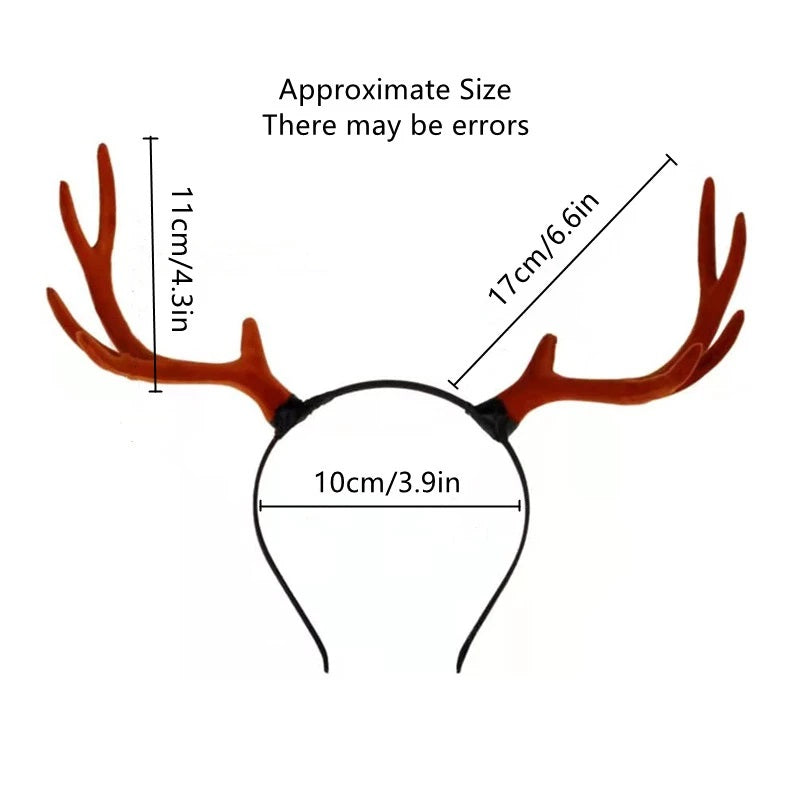 Brown Deer Horn Headband