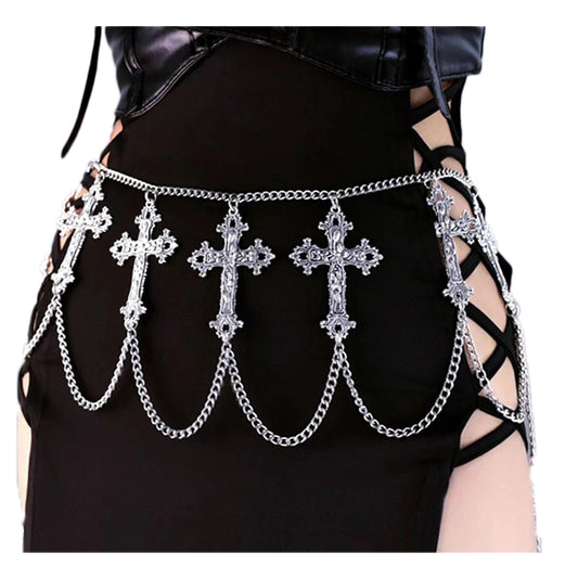 Dark Lolita Chain Belt