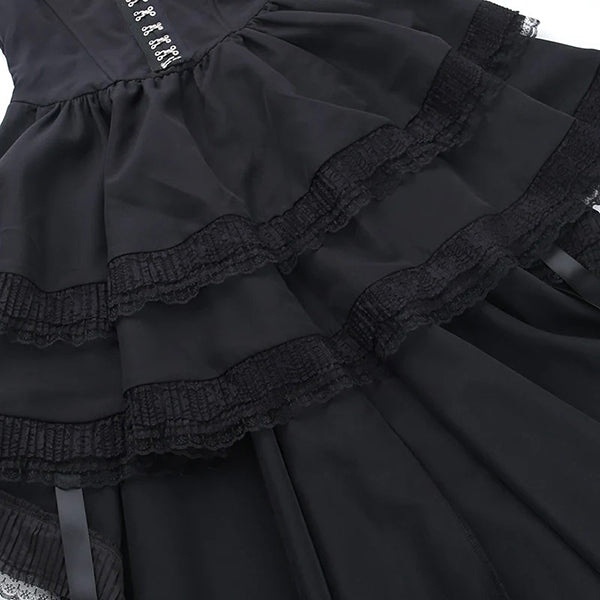 Michelle Corset Lace Trim Dress